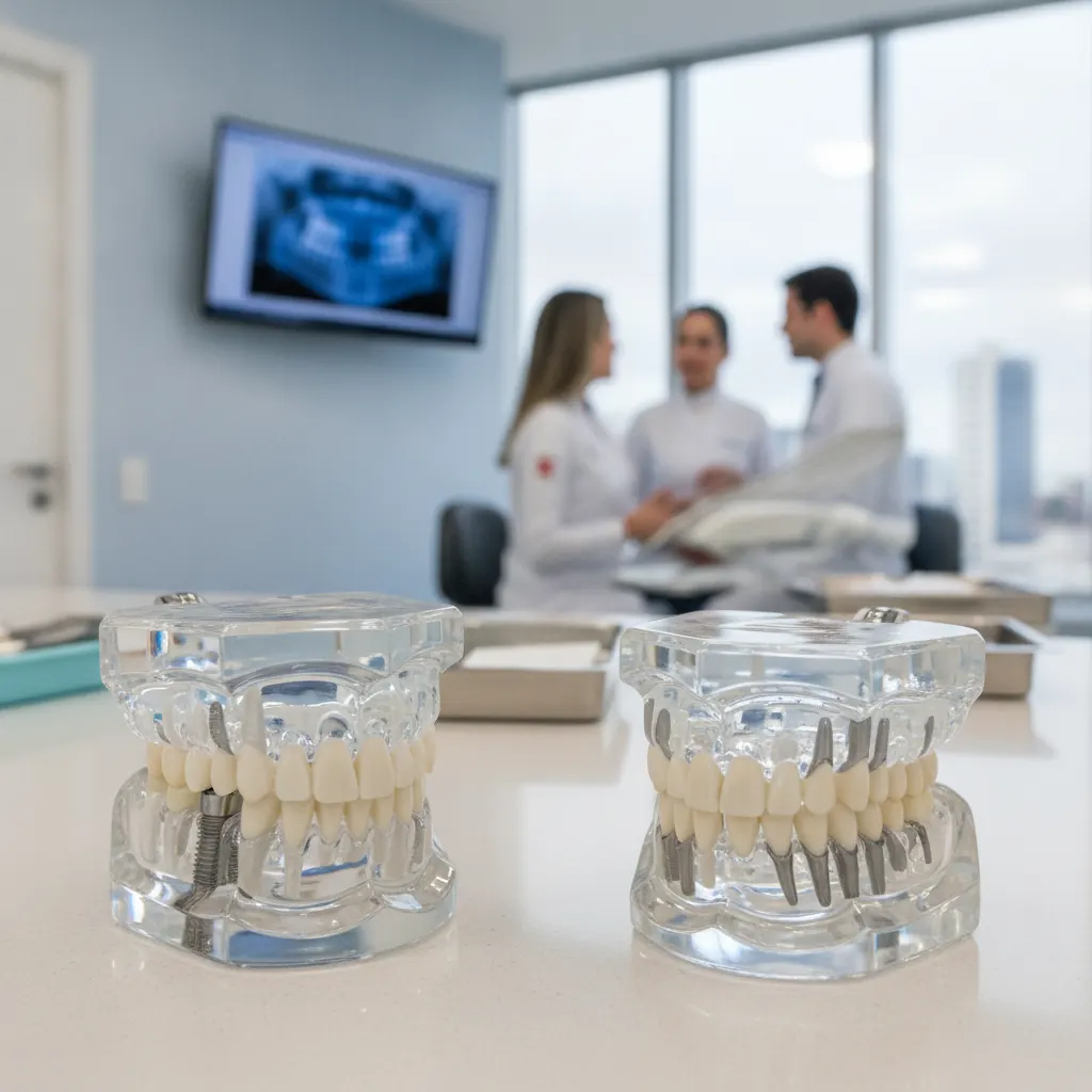 Diferença entre Implante Dentário e All on 4 em São Bernardo do Campo